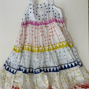 Oliphant Colorful Polka Dot Kids Dress